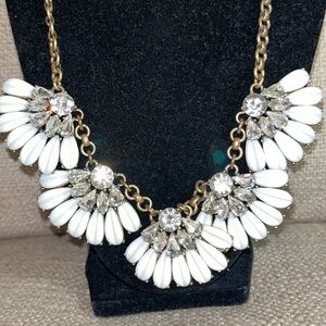 J. Crew Statement Floral Necklace